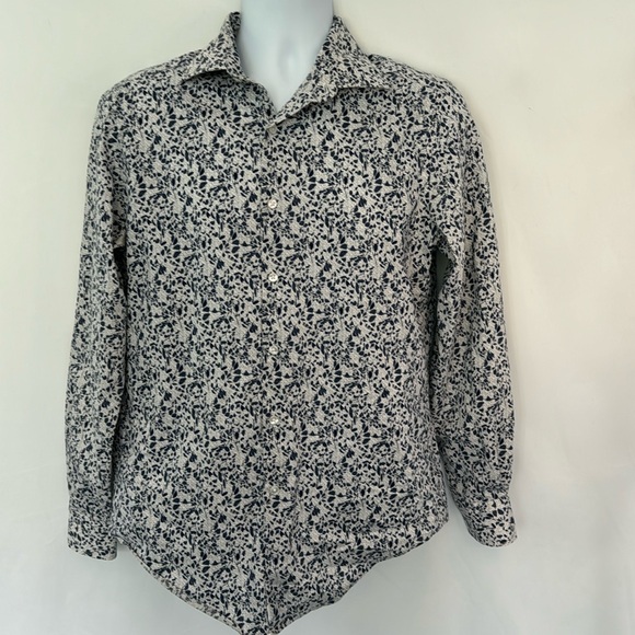 ❤️3/$30 Van Heusen Flex Slim Fit Stretch Button Up Shirt - Picture 2 of 8